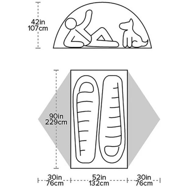 Big Agnes Blacktail 3 Tent green 3 Big Agnes Blacktail 3 Tent green - Image 3