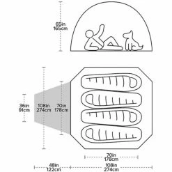 Big Agnes Guard Station 4 Tent red -Cheap Dome Tents Store big agnes guard station 4 tent red 6