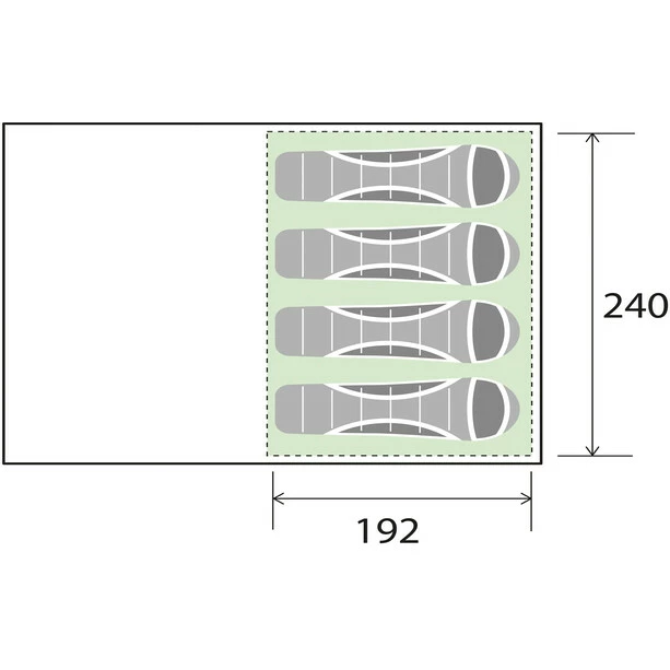 Brunner Lamar 4 Dome Tent 3 Brunner Lamar 4 Dome Tent - Image 3