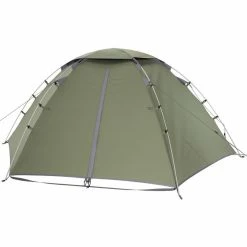 CAMPZ Drenthe 2P TC Tent green/grey -Cheap Dome Tents Store campz drenthe 2p tc tent green grey 4