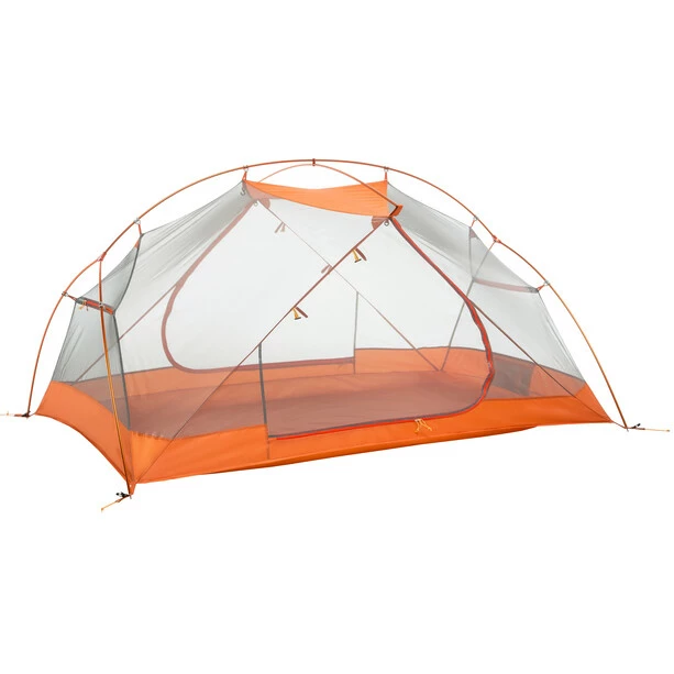 CAMPZ Lacanau 2P Tent deep grey/orange 2 CAMPZ Lacanau 2P Tent deep grey/orange - Image 2