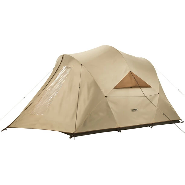 CAMPZ Occitanie Tent 3P beige/brown 1 CAMPZ Occitanie Tent 3P beige/brown