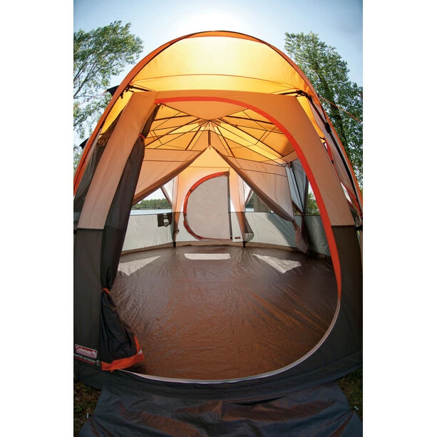 Coleman Cortes Octagon Tent 8 persons grey/orange 4 Coleman Cortes Octagon Tent 8 persons grey/orange - Image 4