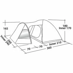 Easy Camp Blazar 400 Tent rustic green 5 Easy Camp Blazar 400 Tent rustic green -Cheap Dome Tents Store easy camp corona 400 zelt rustic green 3