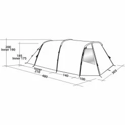 Easy Camp Huntsville 500 Tent green -Cheap Dome Tents Store easy camp huntsville 500 tent green 6