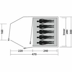 Easy Camp Messina 500 Tent blue/green/grey 9 Easy Camp Messina 500 Tent blue/green/grey -Cheap Dome Tents Store easy camp messina 500 tent green blue 5