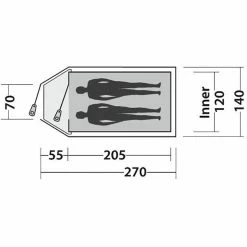 Easy Camp Quasar 200 Tent rustic green -Cheap Dome Tents Store easy camp quasar 200 tent rustic green 3