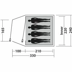 Easy Camp Torino 400 Tent blue/green/grey 9 Easy Camp Torino 400 Tent blue/green/grey -Cheap Dome Tents Store easy camp torino 400 tent green blue 5