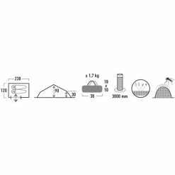 High Peak Siskin 2.0 Tent pesto/red 11 High Peak Siskin 2.0 Tent pesto/red -Cheap Dome Tents Store high peak siskin 20 tent pesto red 6