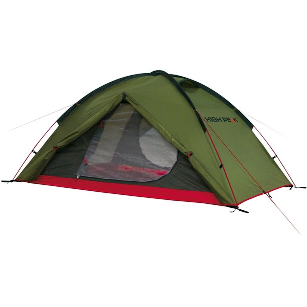 High Peak Woodpecker 3 Tent olive/red 2 High Peak Woodpecker 3 Tent olive/red - Image 2