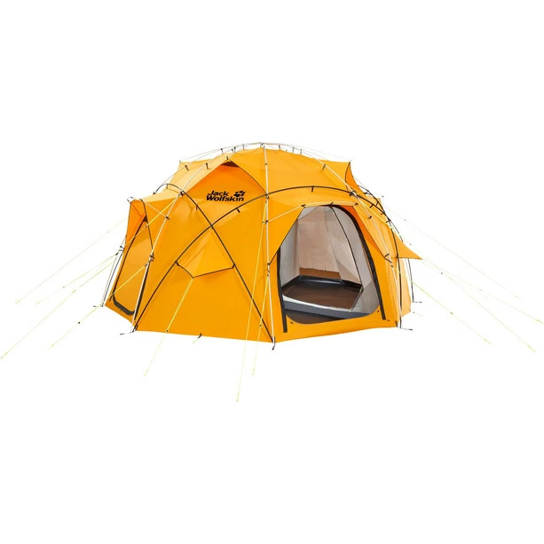 Jack Wolfskin Base Camp Dome Tent burly yellow 1 Jack Wolfskin Base Camp Dome Tent burly yellow