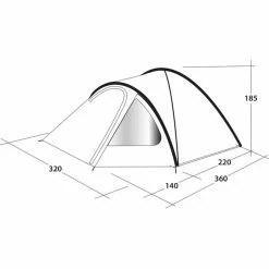 Outwell Haze 5 Tent -Cheap Dome Tents Store outwell haze 5 tent 3