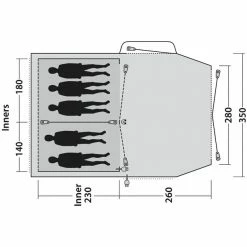Outwell Nevada 5P Tent navy night 11 Outwell Nevada 5P Tent navy night -Cheap Dome Tents Store outwell nevada 5p tent 6