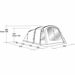 Outwell Odessa 5 Tent -Cheap Dome Tents Store outwell odessa 5 tent 4