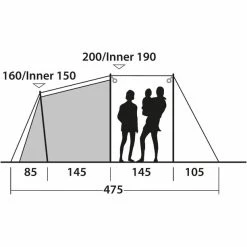 Outwell Odessa 5 Tent -Cheap Dome Tents Store outwell odessa 5 tent 6